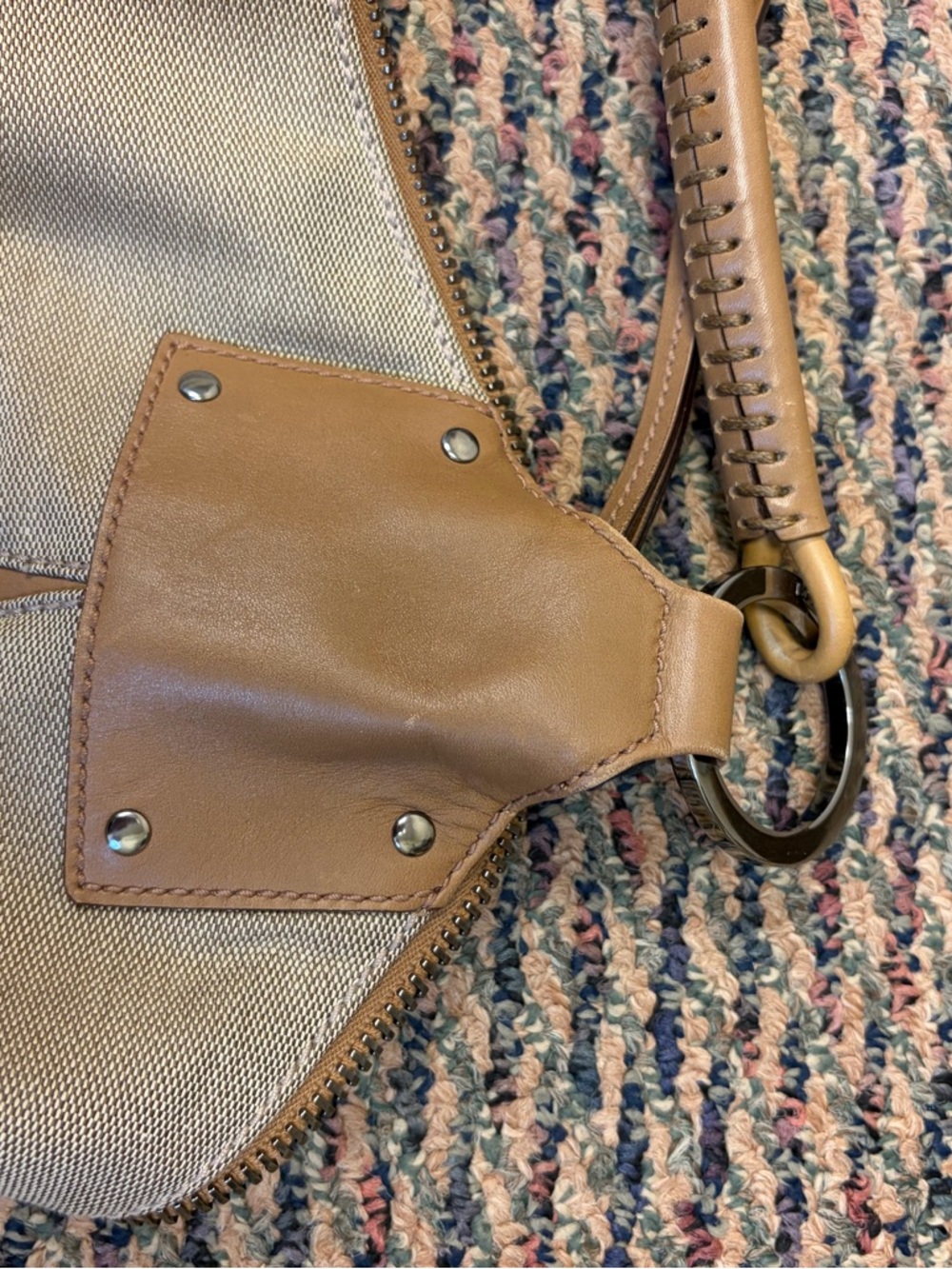 GUCCI authentic Half-moon Crescent Hobo Shoulder Handbag - Picture 11 of 13